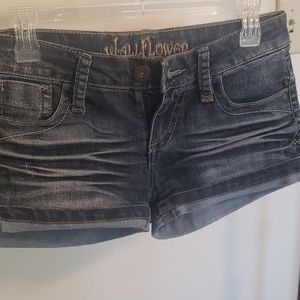 Wallflower Denim Shorts
